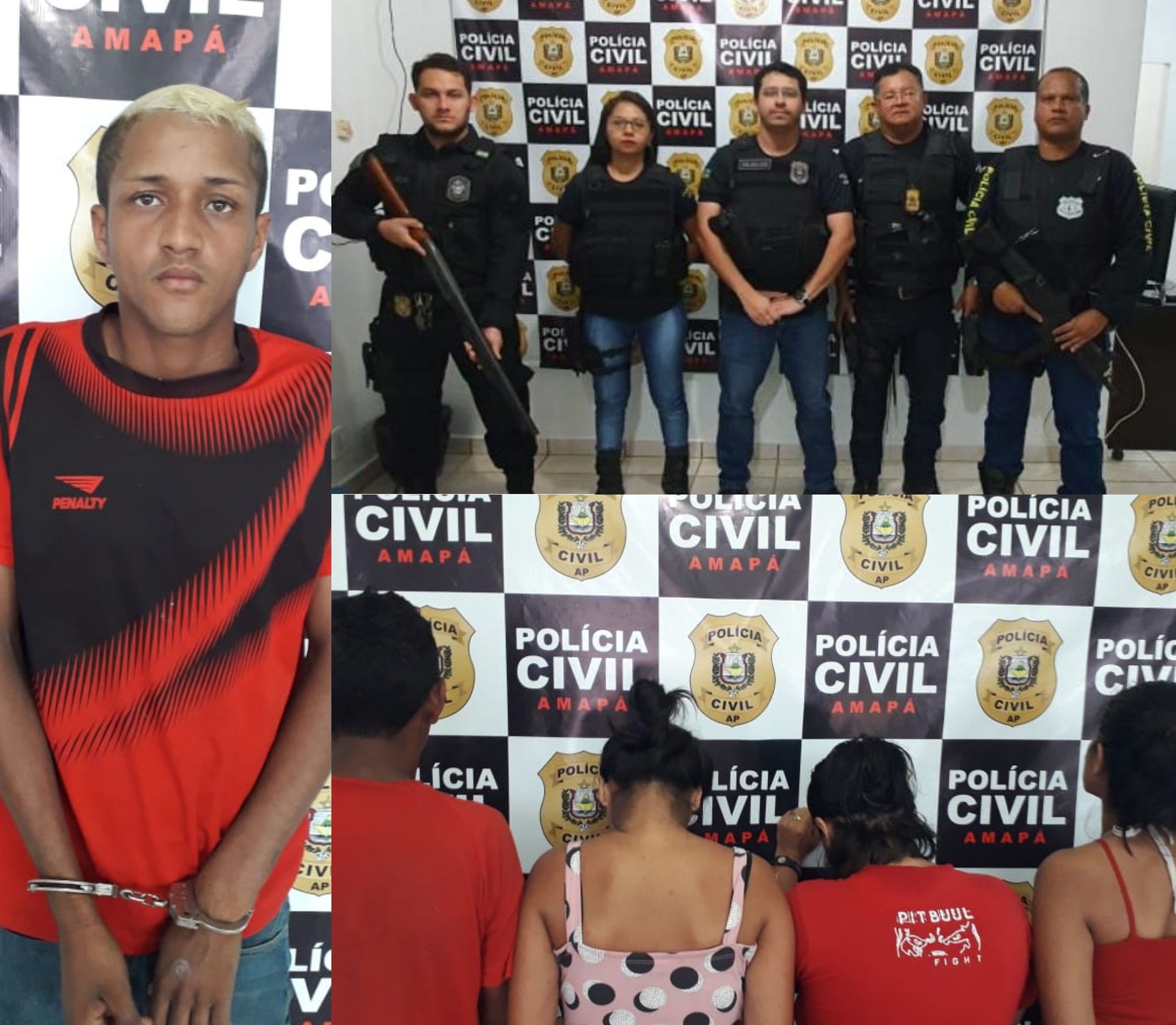 EM TARTARUGALZINHO, POLÍCIA CIVIL PRENDE HOMEM ACUSADO POR TENTATIVA DE HOMICÍDIO E 4 PESSOAS POR TRÁFICO DE DROGAS
